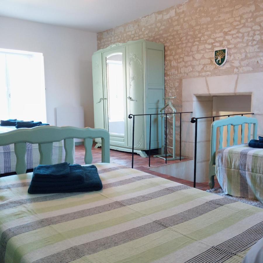 Vila Au Repos Des Elfes Braye-sous-Faye Exteriér fotografie